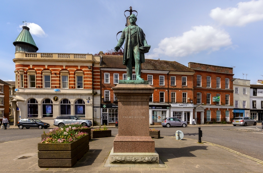 Palmerston Statue, Romsey