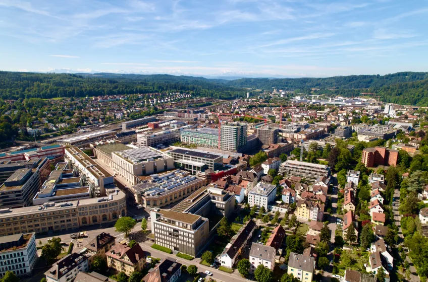 Aerial View of Winterthur