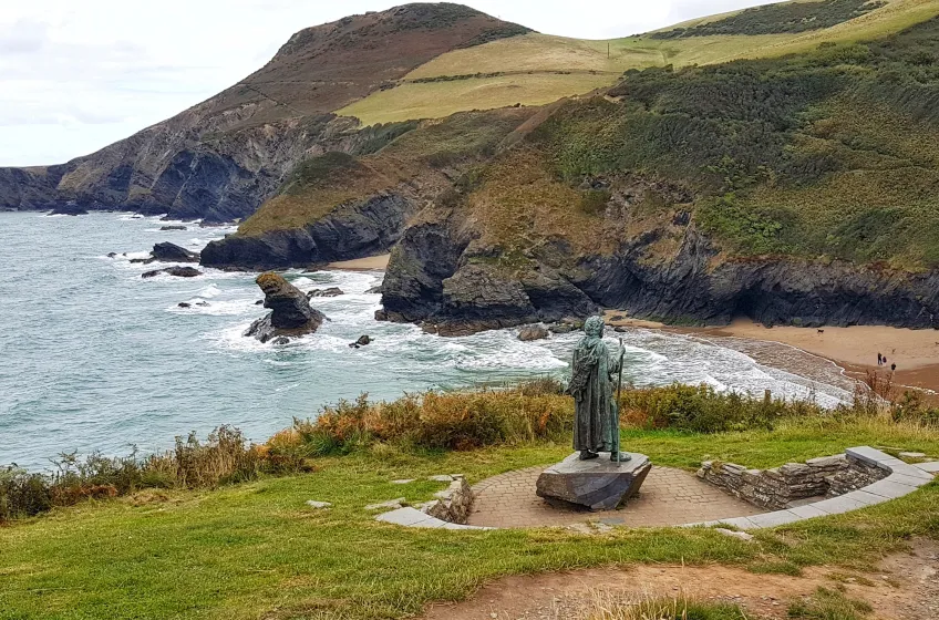 Llangrannog Beach and Headland, Llandysul
