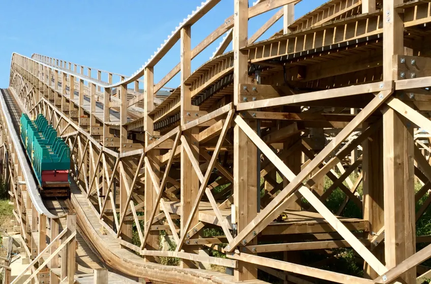 The Scenic Railway at Dreamland, Margate