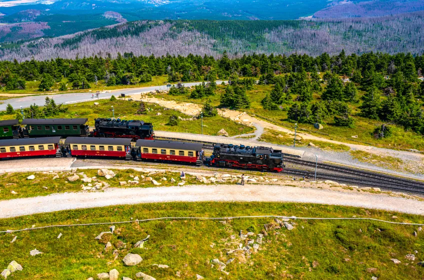 Brocken Mountain Steam Train