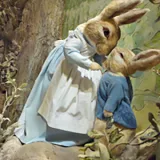 mrs rabbit and peter