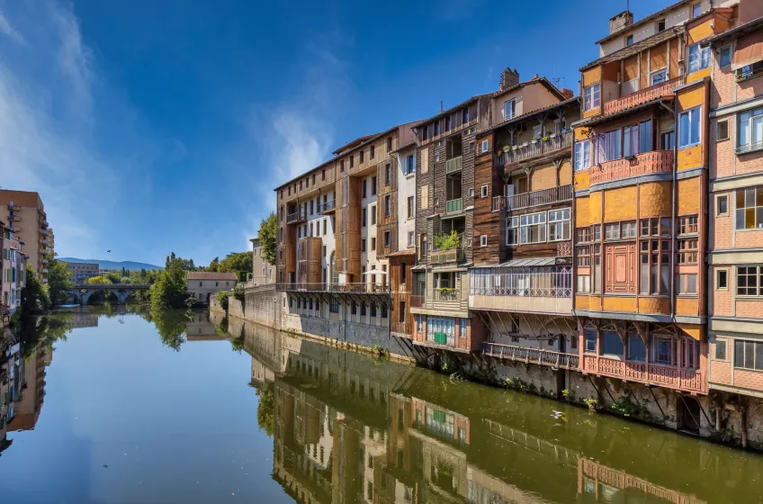 River Tarn, Castres