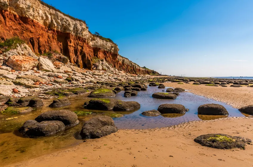Old Hunstanton Cliffs