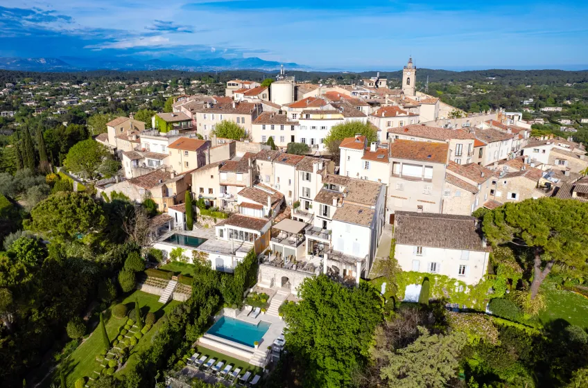 Aerial View of Mougins