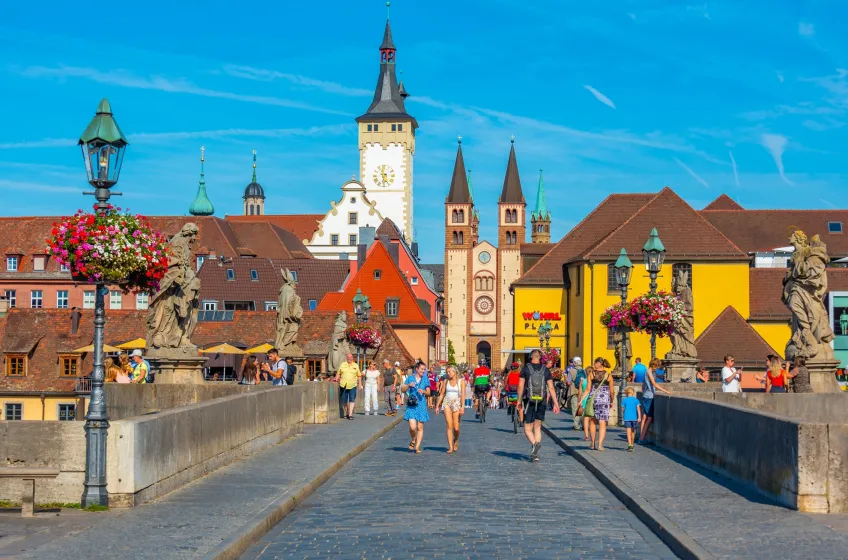 Mainbrucke, Wurzburg