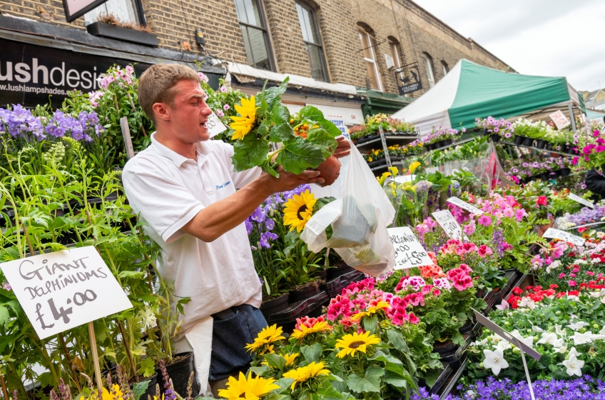 Columbia Road Flower Market, Bethnal Green