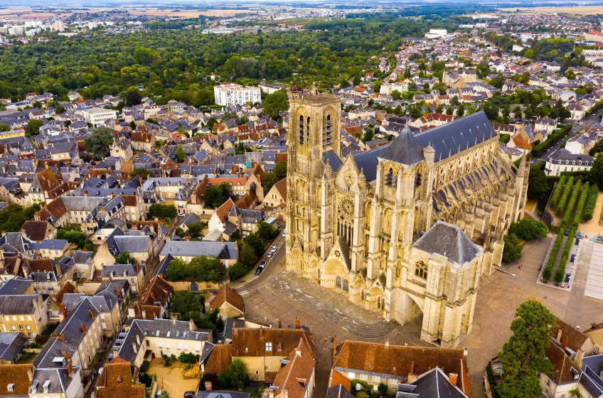 Aerial View of Vierzon