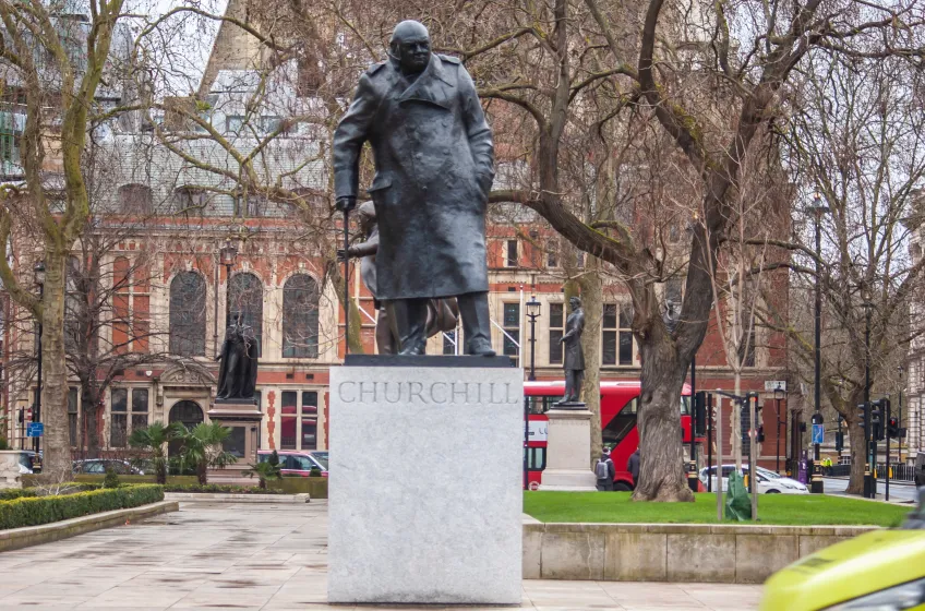 Churchill Statue, Parliament Square