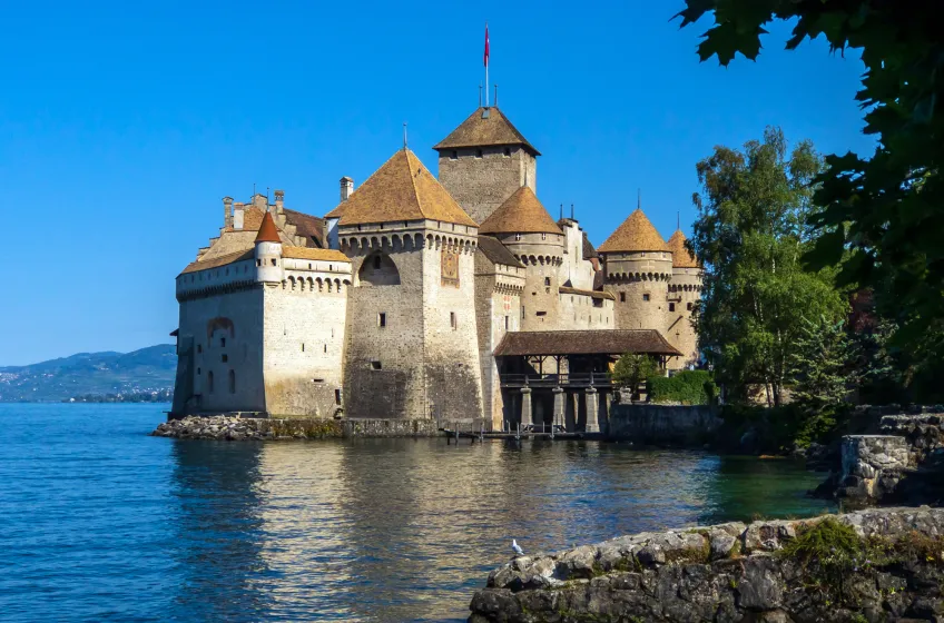 Chateau de Chillon, Montreux, Switzerland