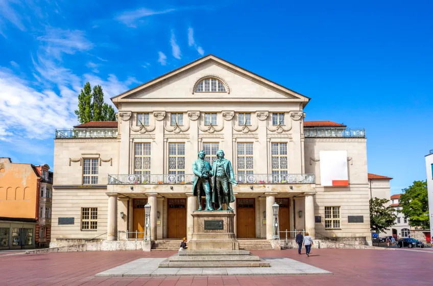 Goethe and Schiller Monument, Weimar