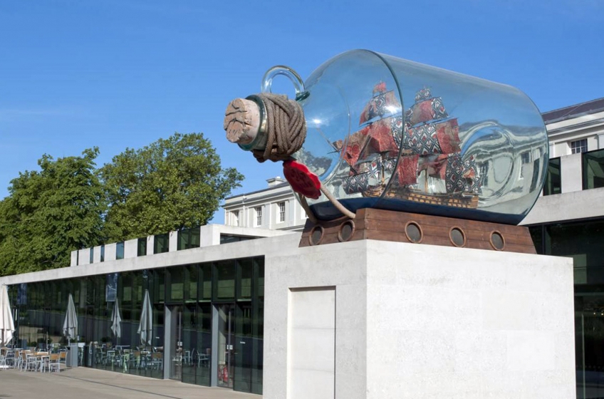 "Nelson's Ship in a Bottle" at The National Maritime Museum