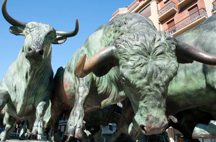 Statue of Encierros, Pamplona