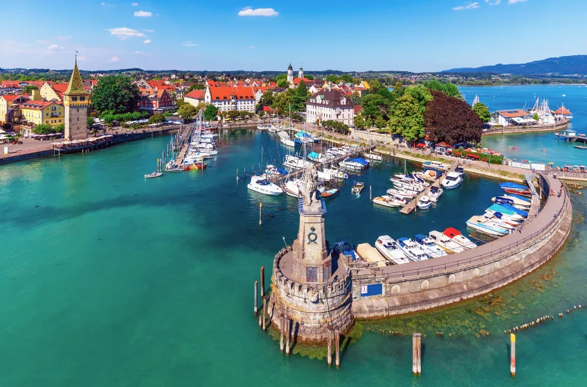 Lindau Harbour, Lake Constance