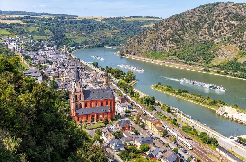 Oberwesel, Rhine Valley