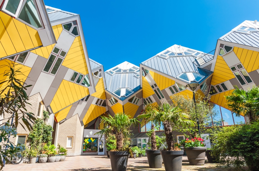 Piet Blom houses, Rotterdam