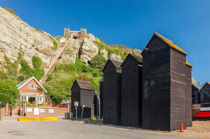 Fishermen's Net Lofts, Hastings