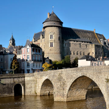 Laval Chateau & Mayenne River
