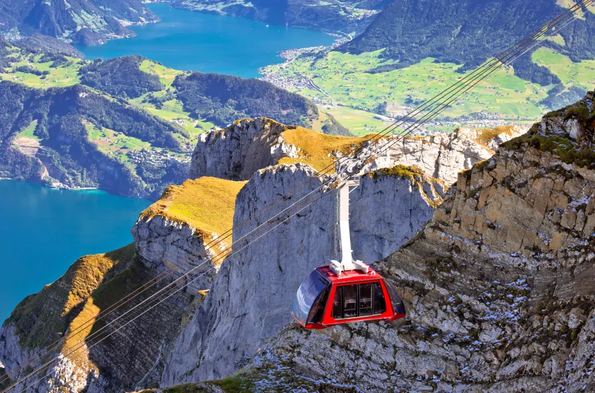 Mount Pilatus Cable Car, Lucerne, Switzerland