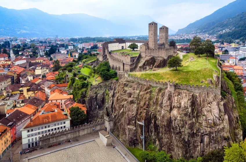 Castelgrande, Bellinzona, Switzerland