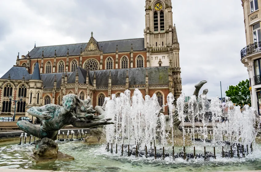 Tourcoing Fountain and Sculpture
